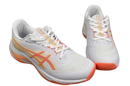 ASICS Netburner Ballistic FF 3 White/Sunrise Red/Gold