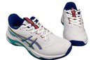 ASICS Netburner Ballistic FF 3 "White/Sapphire/Aquamarine"