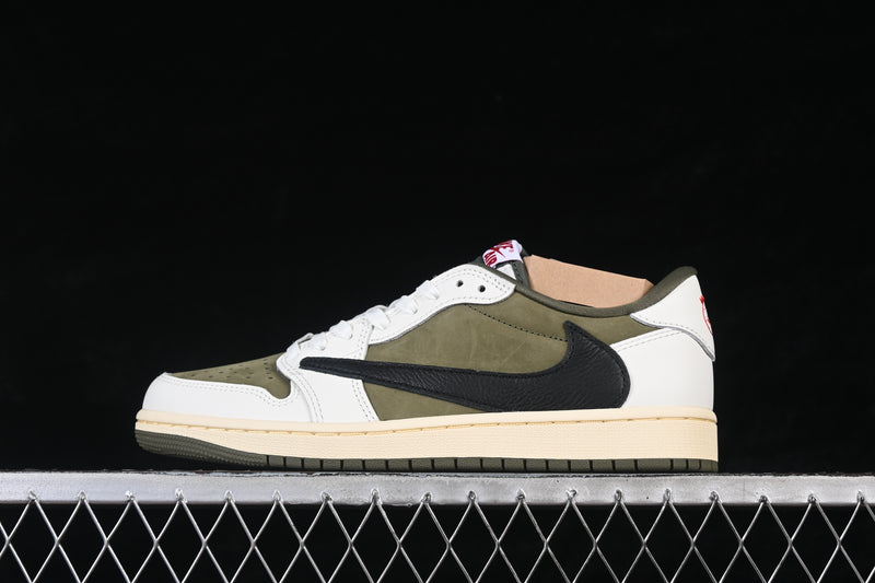 Travis Scott x Air Jordan 1 Low OG Medium Olive