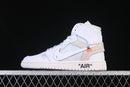 Off White x Air Jordan 1 Retro High OG - White 2018