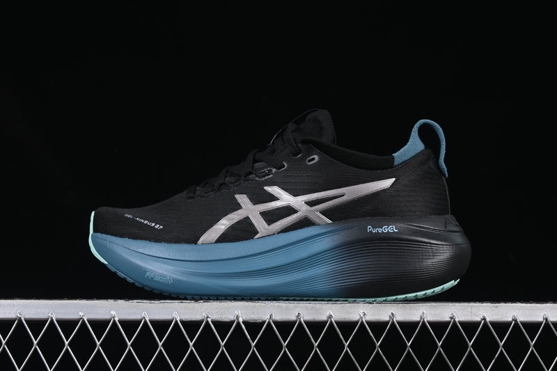 ASICS Gel-Nimbus 27 - Preto/Azul