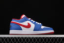 Jordan 1 Low - Sport Blue Gym Red