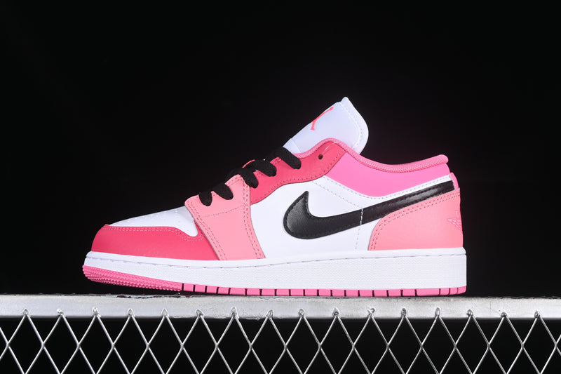 Nike Air Jordan 1 Low GS - White Pinksicle