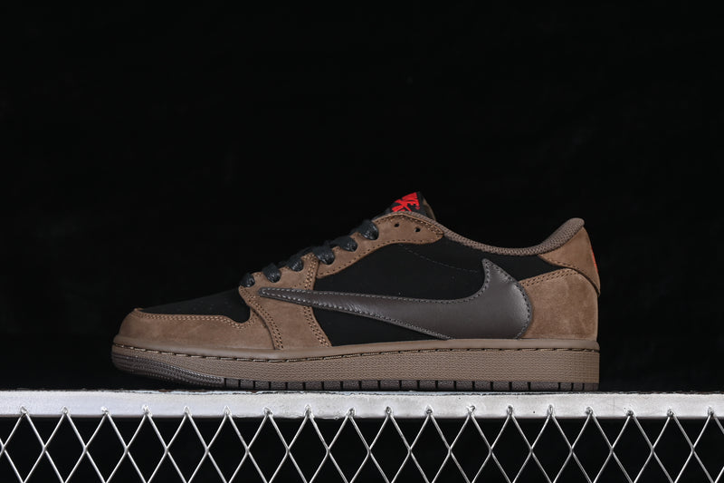 Travis Scott x Air Jordan 1 Low OG SP Velvet Brown