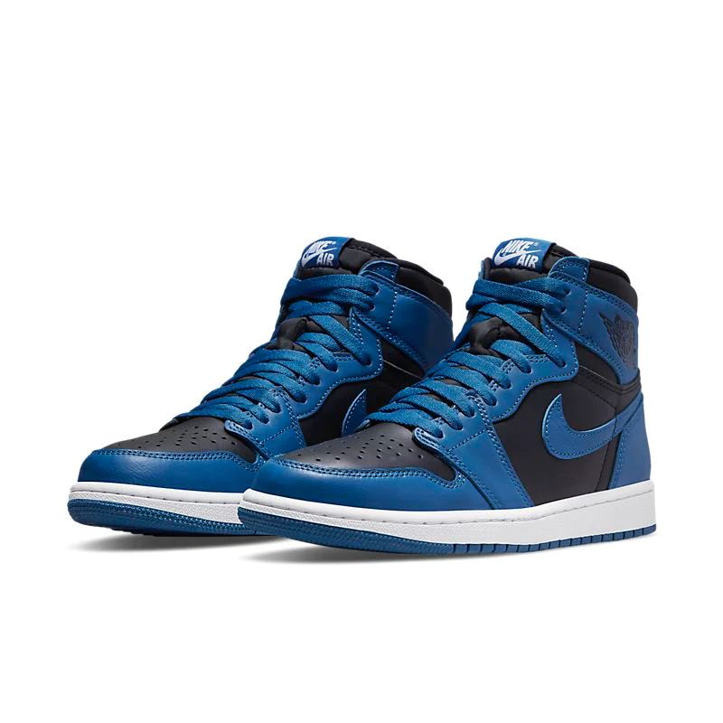 Tênis Nike Air Jordan 1 High Dark Marina Blue