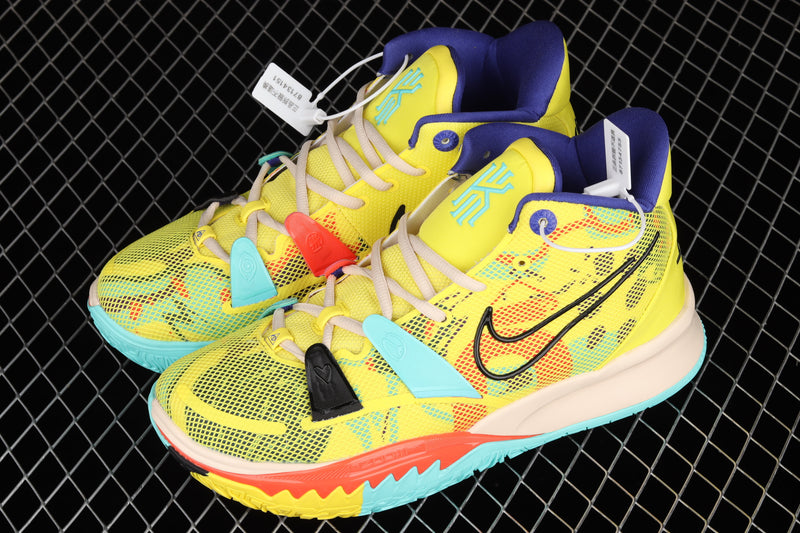Nike Kyrie 7 - 1 World 1 People Electric Yellow (GS)